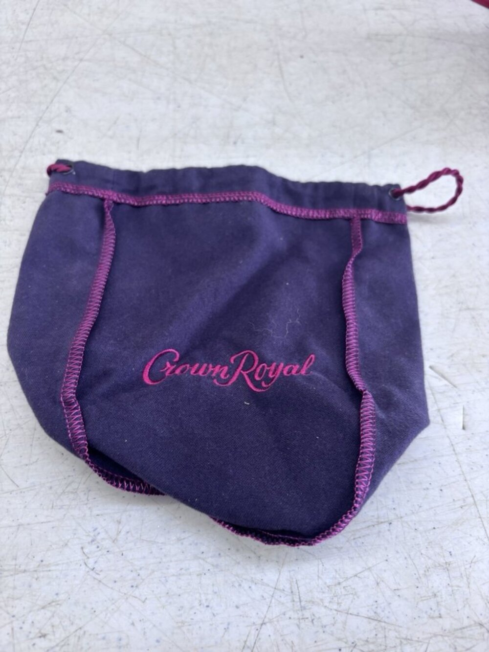 👑Purple And Red Crown Royal Bag👑  Limited Edition
